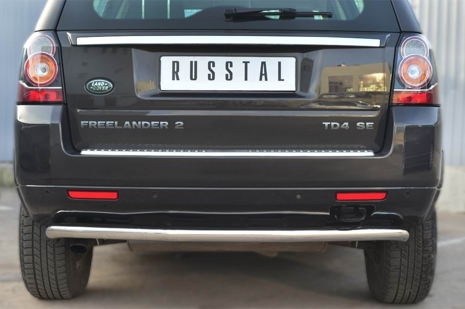 Руссталь LFRZ-001496 защита заднего бампера d63 (волна) на Land Rover Freelander 2 2012-