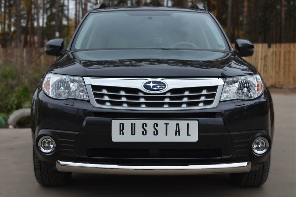 Руссталь SFRZ-001001 защита переднего бампера d76 (дуга) на Subaru Forester 2008-2012