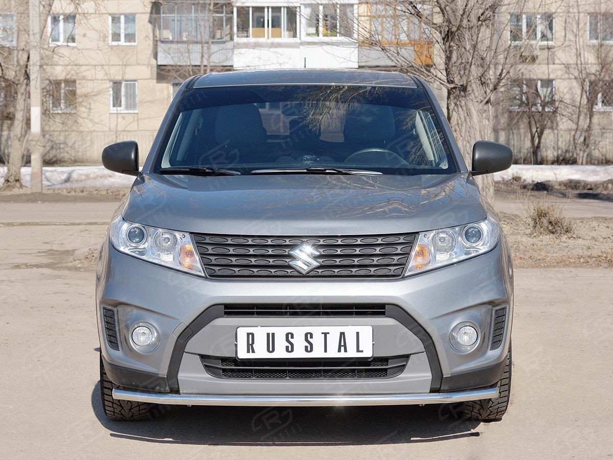 Руссталь SVZ-002636 защита переднего бампера d42 секции на Suzuki Vitara 2015-