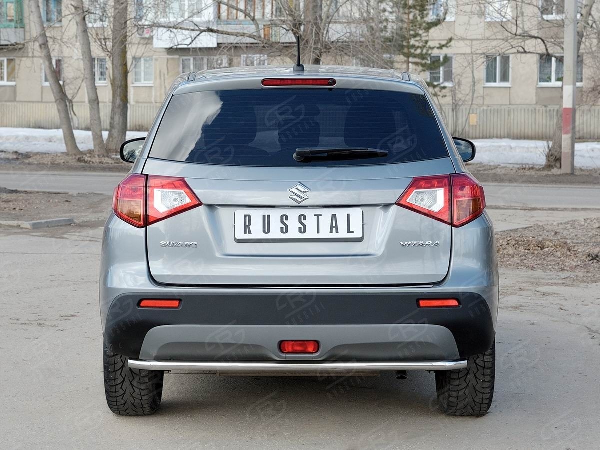 Руссталь SVZ-002645 защита заднего бампера d42 секции на Suzuki Vitara 2015-