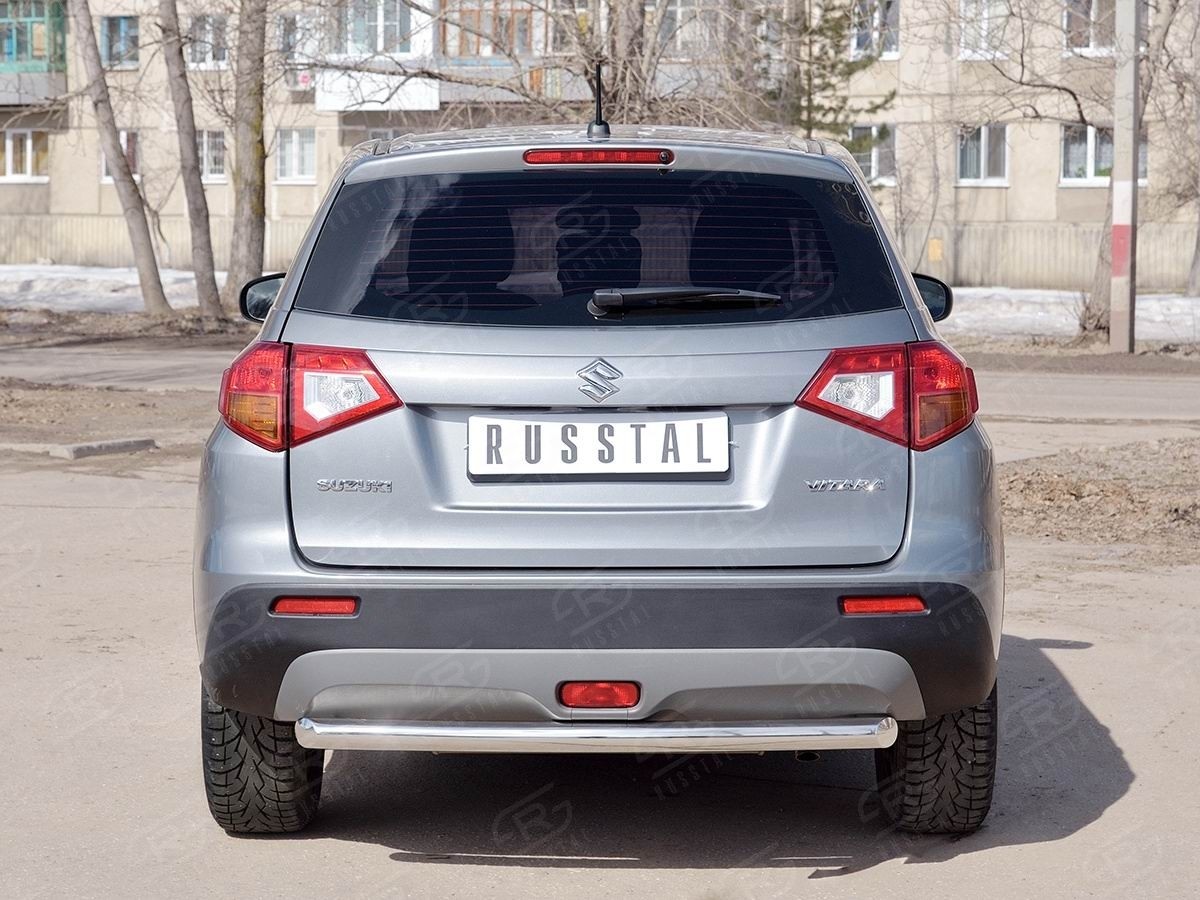 Руссталь SVZ-002646 защита заднего бампера d63 дуга на Suzuki Vitara 2015-