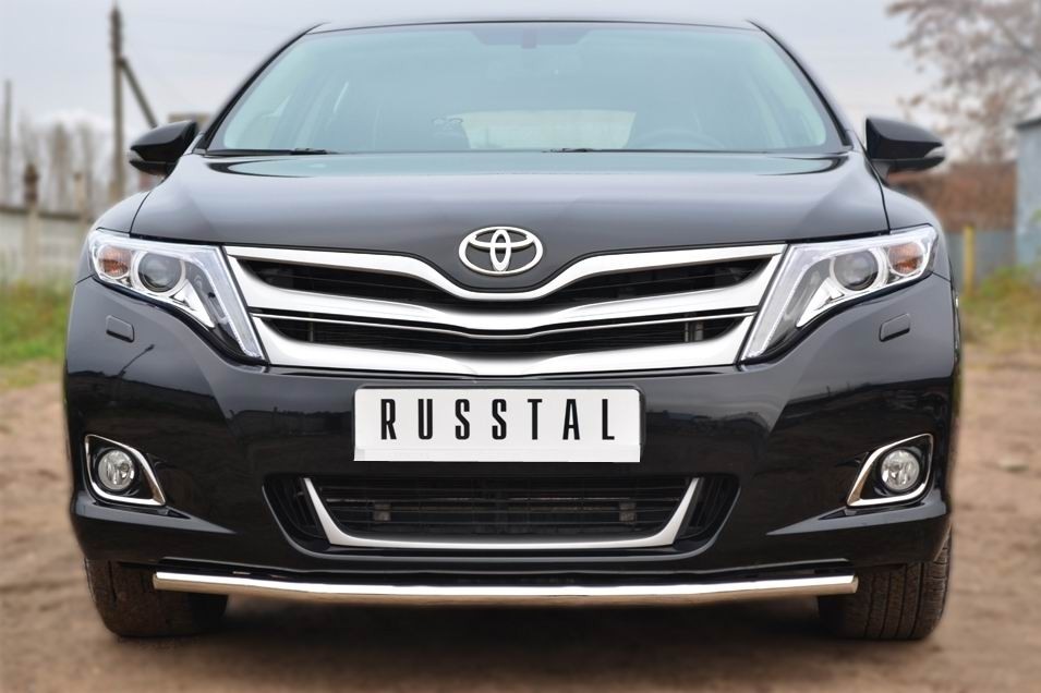 Руссталь TVZ-001475 защита переднего бампера d42 (секции) на Toyota Venza 2013-