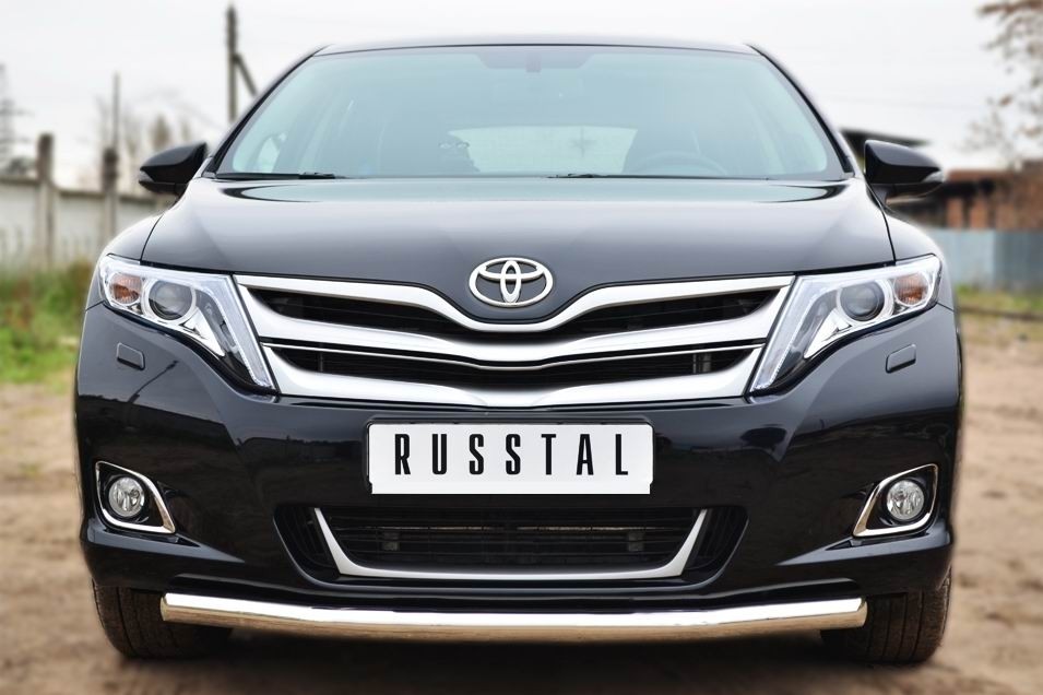 Руссталь TVZ-001477 защита переднего бампера d63 (секции) на Toyota Venza 2013-