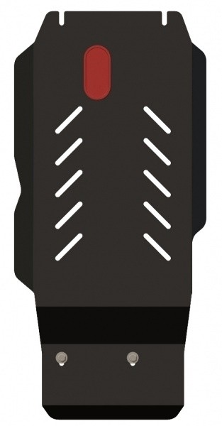 Защита КПП сталь 2,5 мм Шериф 04.0975 Dodge Nitro 2007–2011
