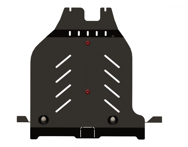 Защита бампера заднего сталь 2,5 мм Шериф 15.1670 Nissan X-Trail 2007–2014