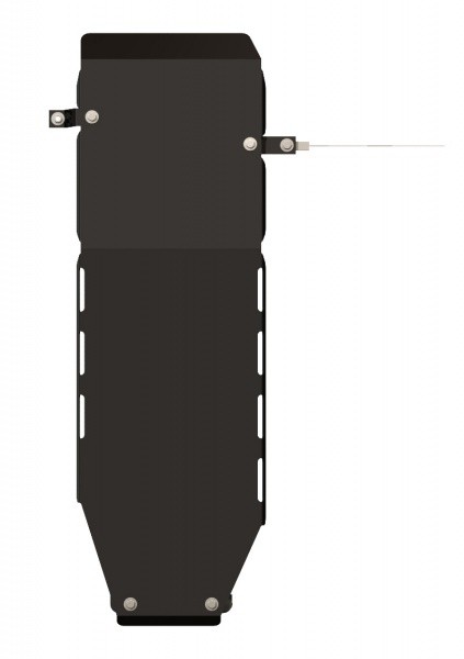 Защита топливного бака сталь 2,5 мм Шериф 29.1888 SsangYong Kyron 2005–