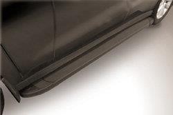Slitkoff AL-Hav2001 пороги алюминиевые "Optima Black" 1700 черные Haval H2