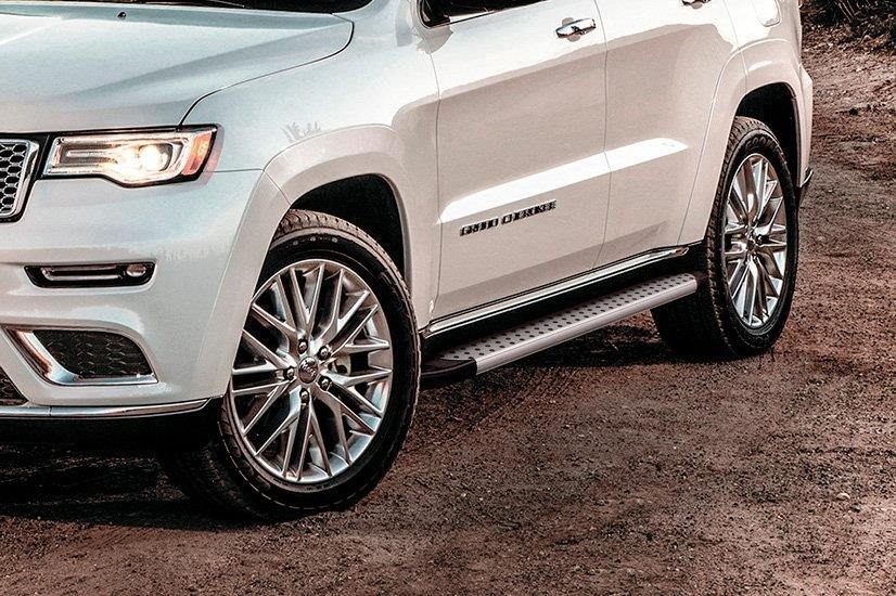 Slitkoff AL-JGCH13005 пороги алюминиевые "Standart Silver" 1550 серебристые Jeep Grand Cherokee (2013)