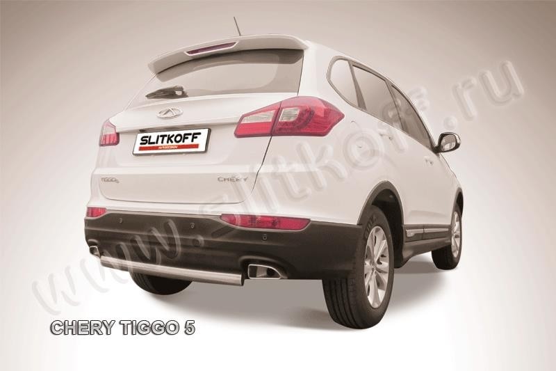 Slitkoff CT5-010 защита заднего бампера d57 Chery Tiggo 5