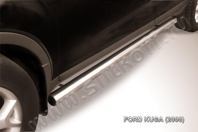 Slitkoff FKG008 защита порогов d76 труба Ford Kuga (2008)