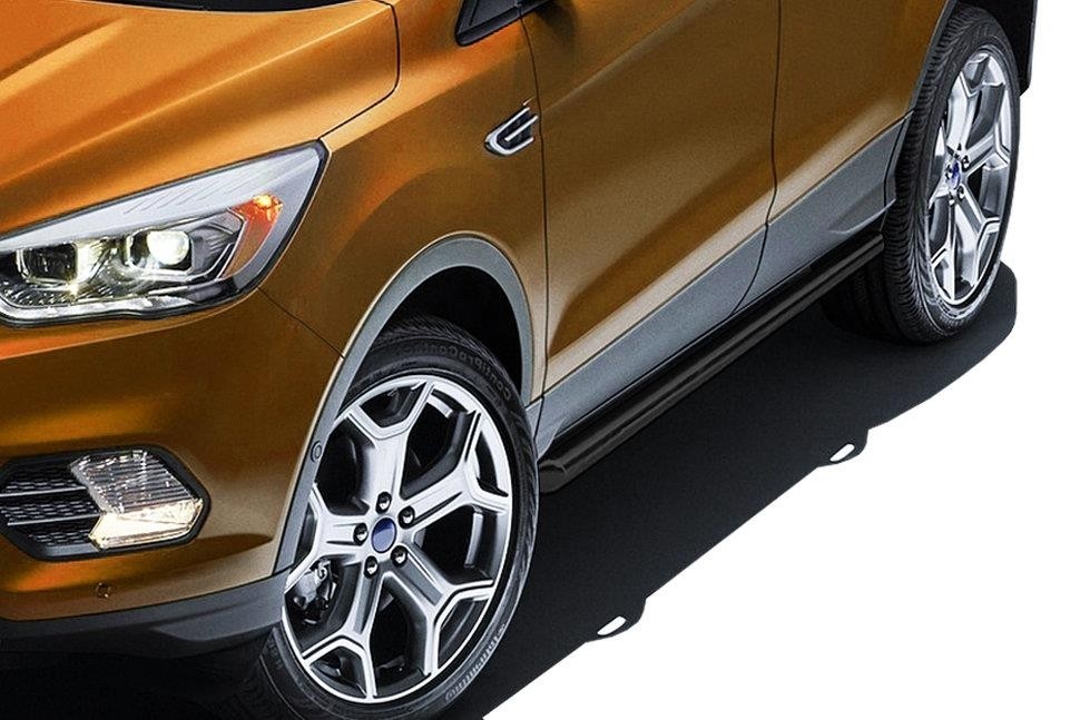 Slitkoff FKG16-005B защита порогов d57 черная Ford Kuga (2016)