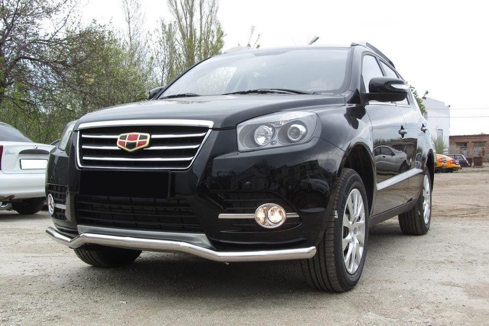 Slitkoff GAFX716002 защита переднего бампера d57 "волна" Geely Emgrand X7 (2016)