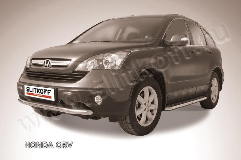 Slitkoff HCRV004 защита переднего бампера d57 Honda CR-V (2009)