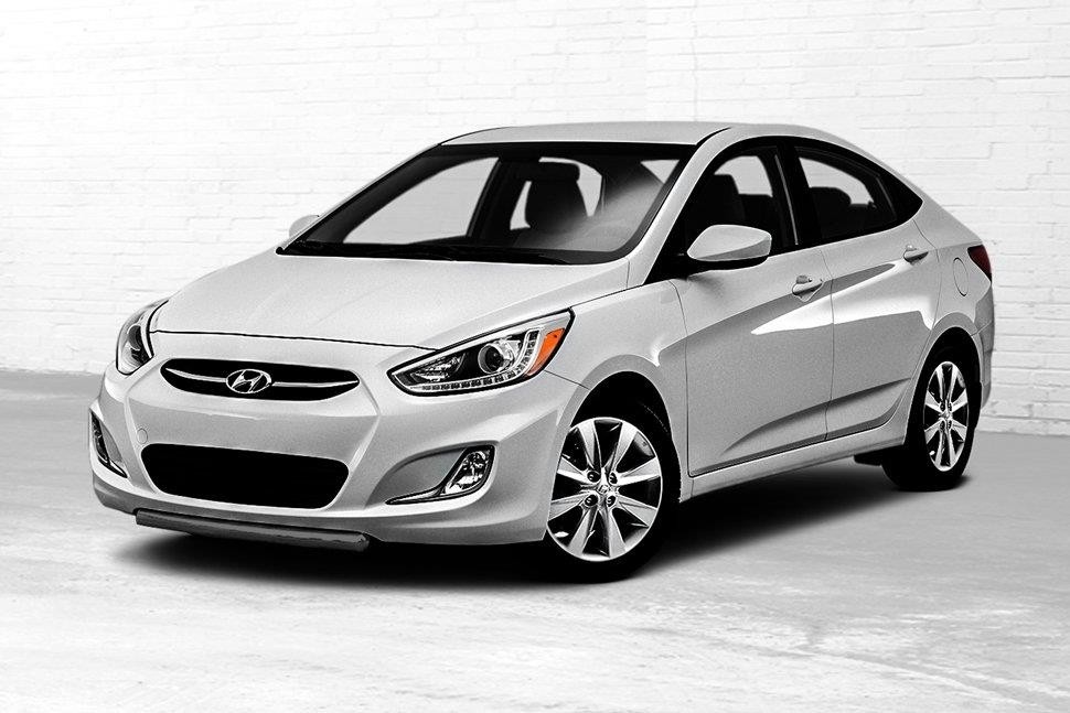 Slitkoff HS001B защита переднего бампера d42 черная Hyundai Solaris (седан)
