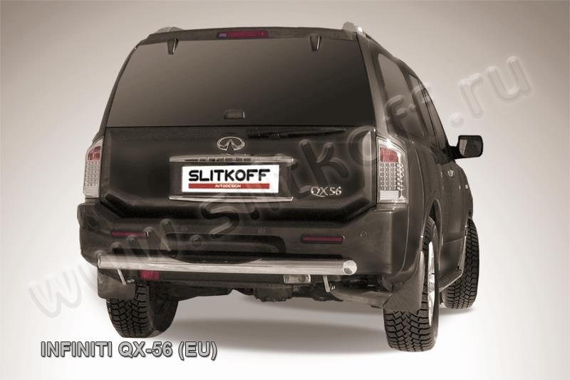 Slitkoff IN.QX007 защита заднего бампера d76 с проступью Infiniti QX-56