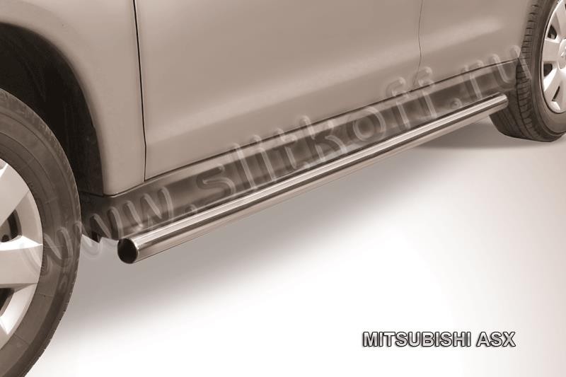Slitkoff MAS009 защита порогов d57 труба Mitsubishi ASX