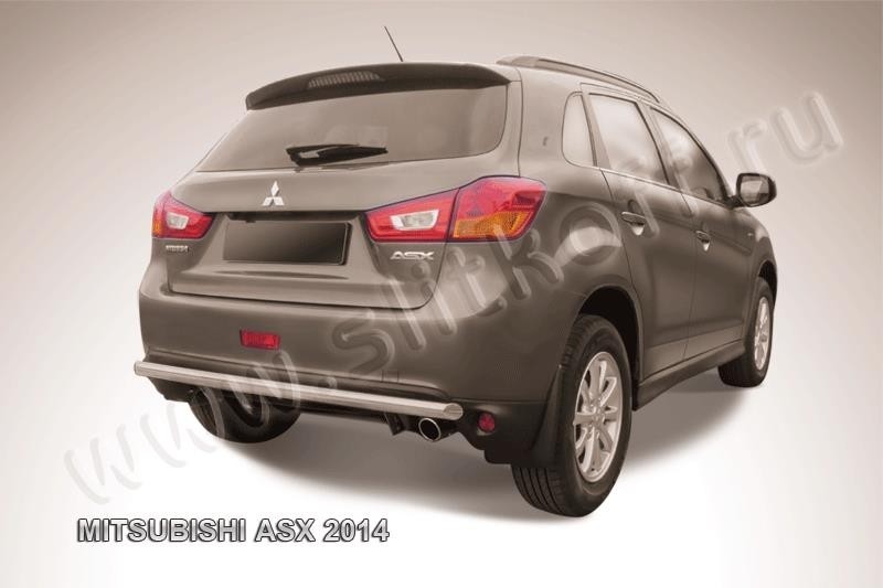 Slitkoff MAS14-015 защита заднего бампера d57 Mitsubishi ASX (2014)