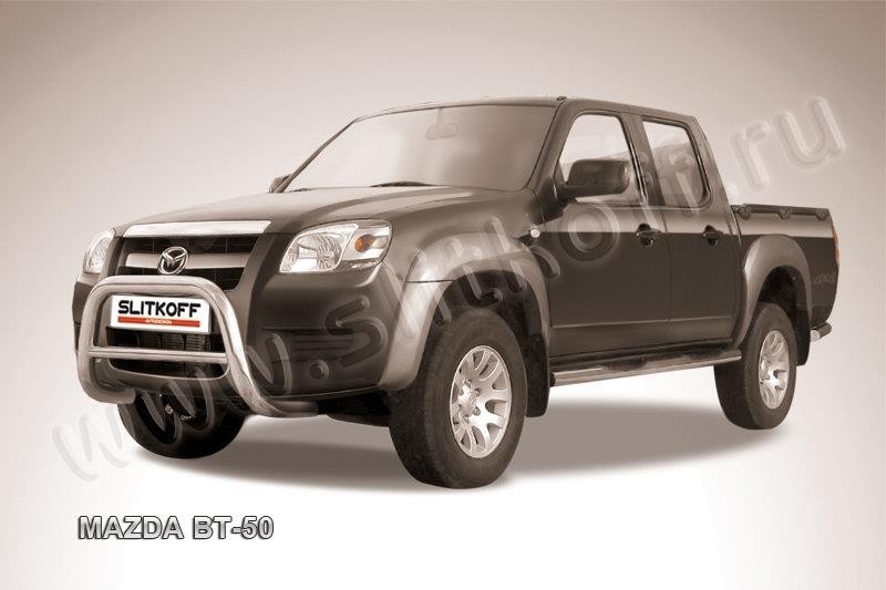 Slitkoff MZB002 кенгурятник d76 низкий Mazda BT-50