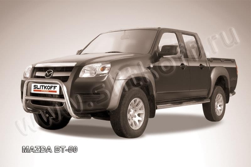 Slitkoff MZB005 кенгурятник d57 низкий Mazda BT-50