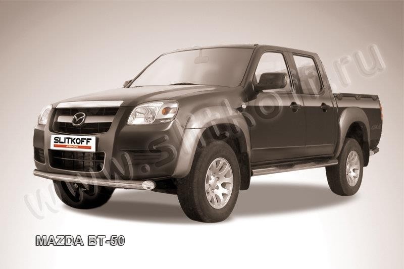 Slitkoff MZB008 защита переднего бампера d76 Mazda BT-50