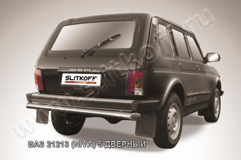 Slitkoff Nivd009 защита заднего бампера d57 ВАЗ 21213 Нива 5-дверная