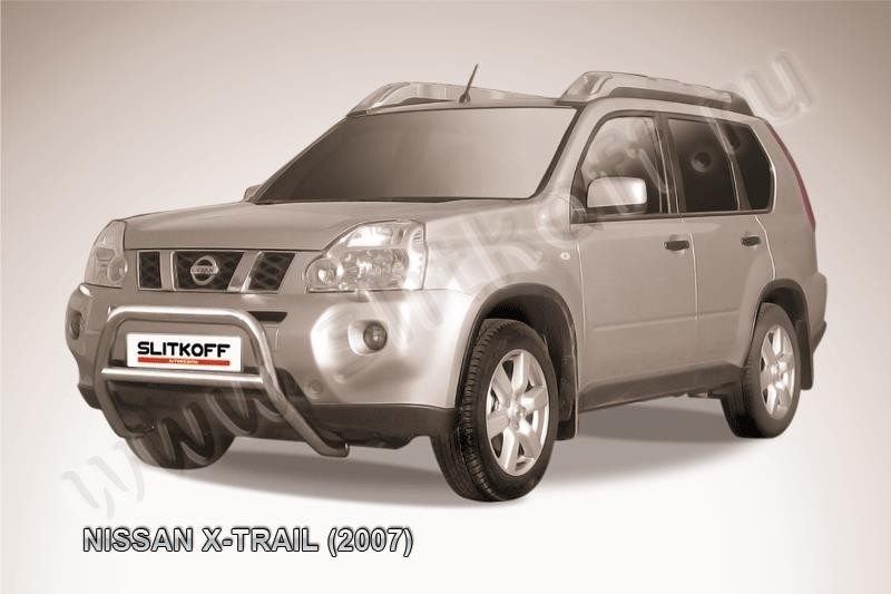 Slitkoff NXT003 кенгурятник d57 низкий Nissan X-Trail (2007)