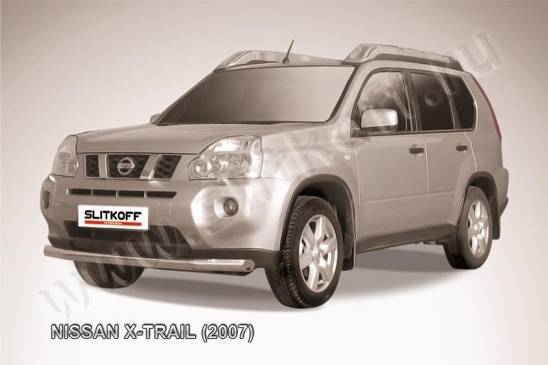 Slitkoff NXT004 защита переднего бампера d76 Nissan X-Trail (2007)