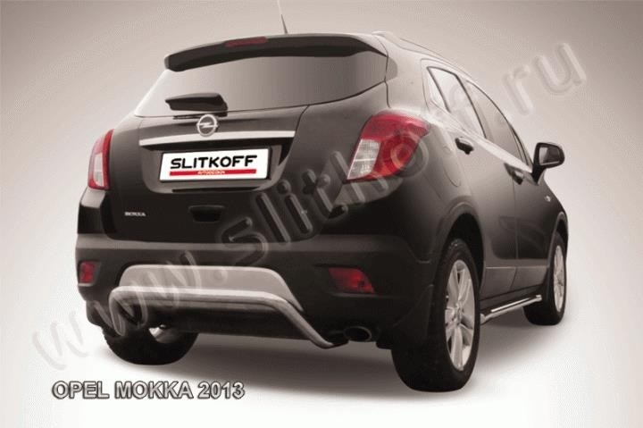 Slitkoff OPMOK13-013 защита заднего бампера d57 "скоба" Opel Mokka (2013)