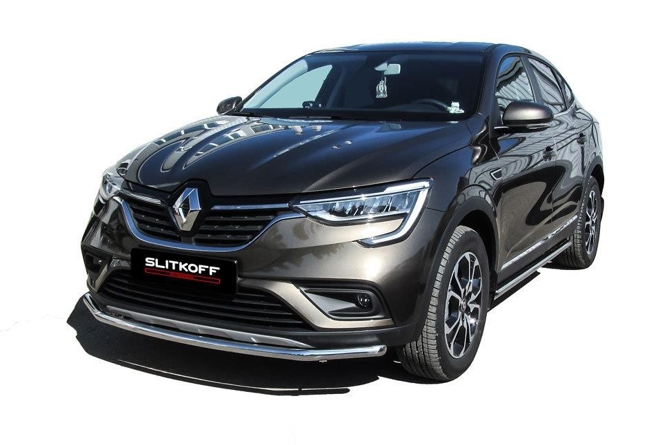 Slitkoff RAR4WD002 защита переднего бампера d42 Renault Arkana