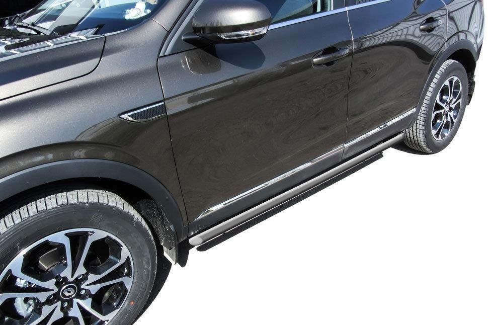 Slitkoff RAR4WD004S защита порогов d42 труба серебристая Renault Arkana