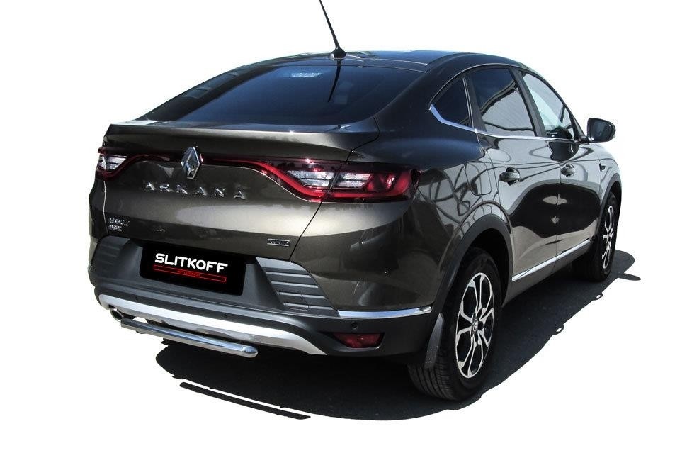 Slitkoff RAR4WD006 защита заднего бампера d42 Renault Arkana