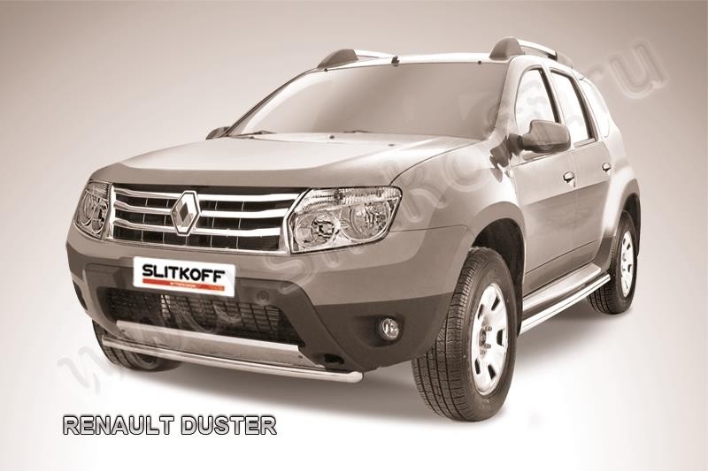 Slitkoff RD005 защита переднего бампера d42 Renault Duster