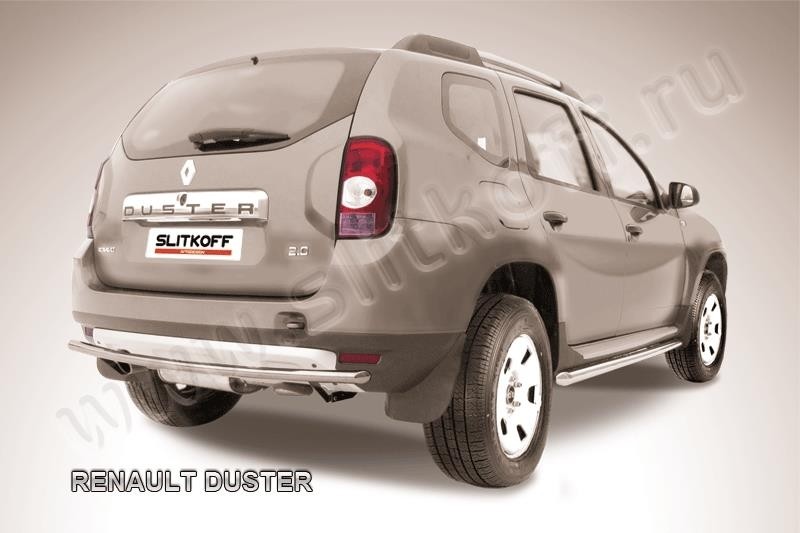 Slitkoff RD010 защита заднего бампера d42 Renault Duster