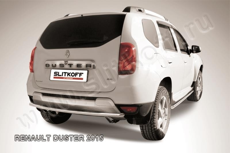 Slitkoff RD15010 защита заднего бампера d42 Renault Duster 2015