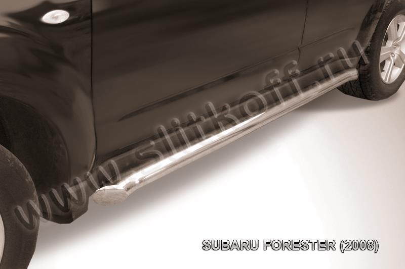 Slitkoff SF015 защита порогов d76 труба Subaru Forester