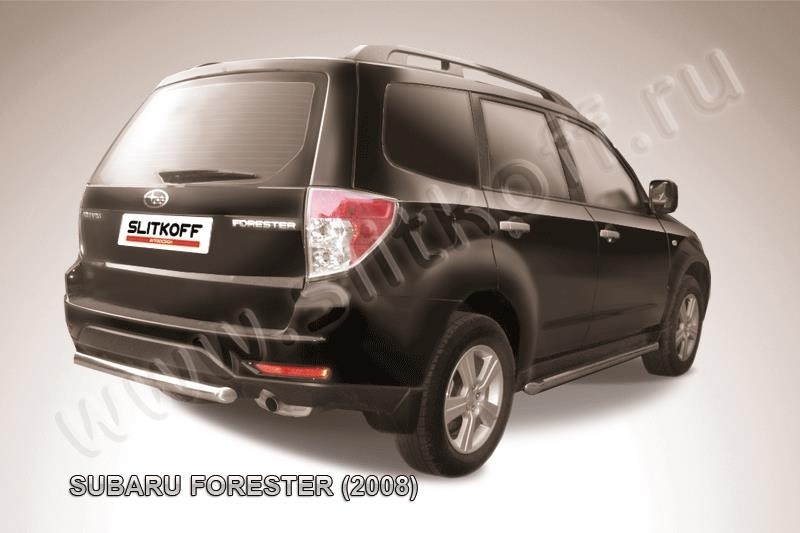 Slitkoff SF018 защита заднего бампера d57 Subaru Forester