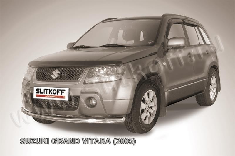 Slitkoff SGV05008 защита переднего бампера d57 Suzuki Grand Vitara (2005)
