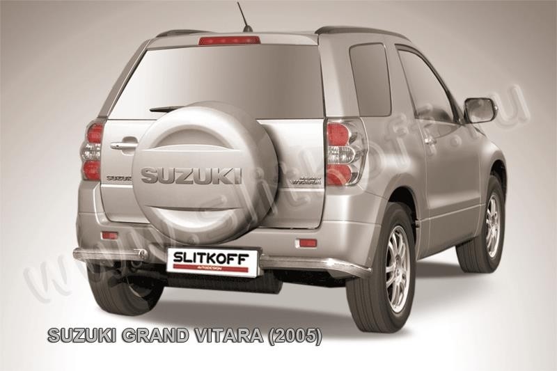 Slitkoff SGV05014 защита заднего бампера уголки d57 Suzuki Grand Vitara (2005)
