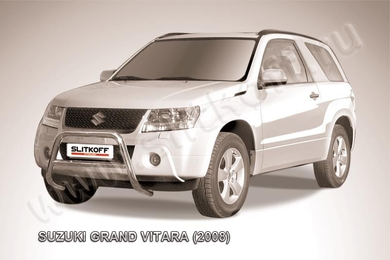 Slitkoff SGV3D08006 кенгурятник d57 низкий Suzuki Grand Vitara (трехдверная 2008)