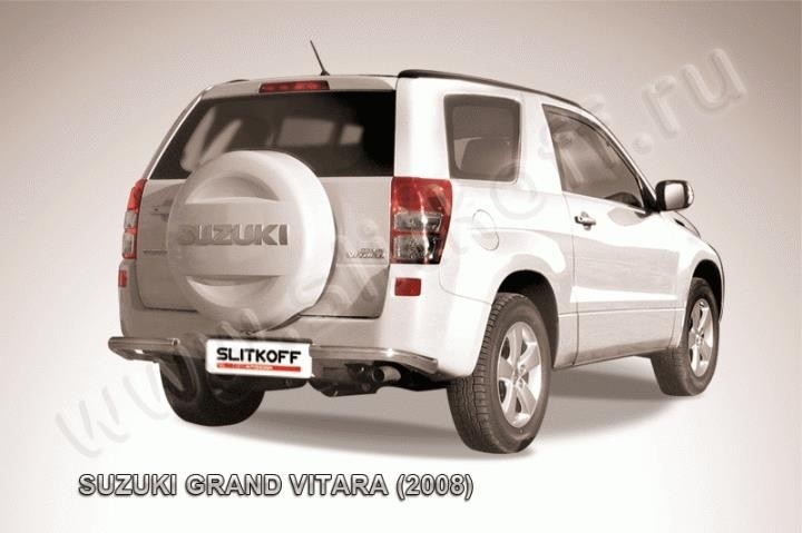 Slitkoff SGV3D08016 защита заднего бампера уголки d57 Suzuki Grand Vitara (трехдверная 2008)