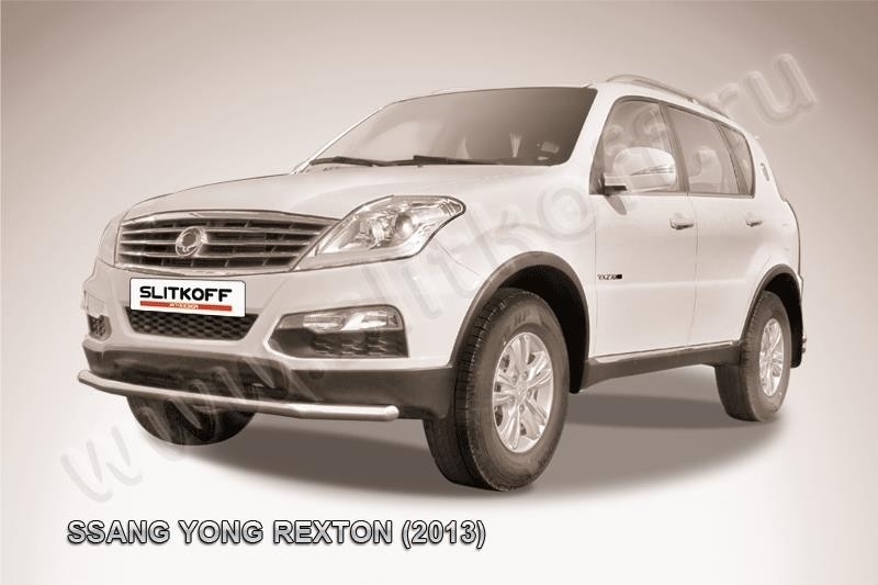 Slitkoff SSRN004 защита переднего бампера d57 SsangYong Rexton New (2013)
