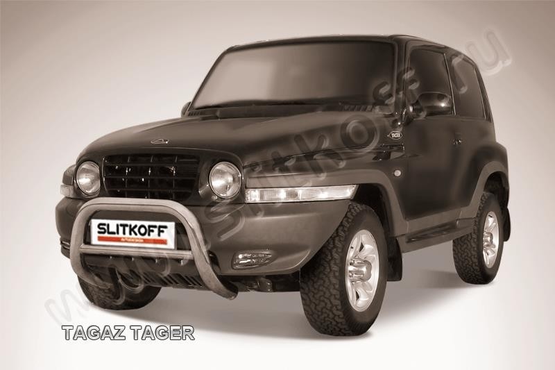 Slitkoff TAT006 кенгурятник d76 низкий ТагАЗ Tager