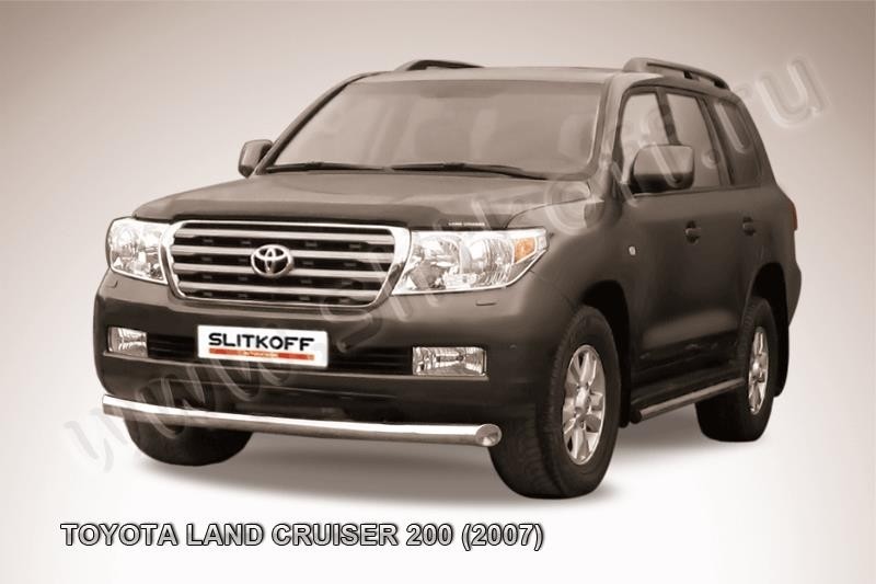 Slitkoff TLC2-010 защита переднего бампера d76 Toyota Land Cruiser 200 (2007)