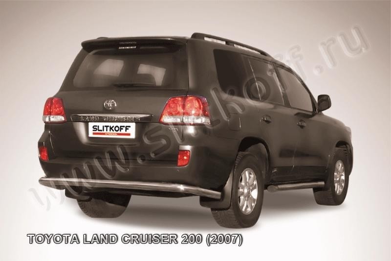 Slitkoff TLC2-022 защита заднего бампера d76 Toyota Land Cruiser 200 (2007)
