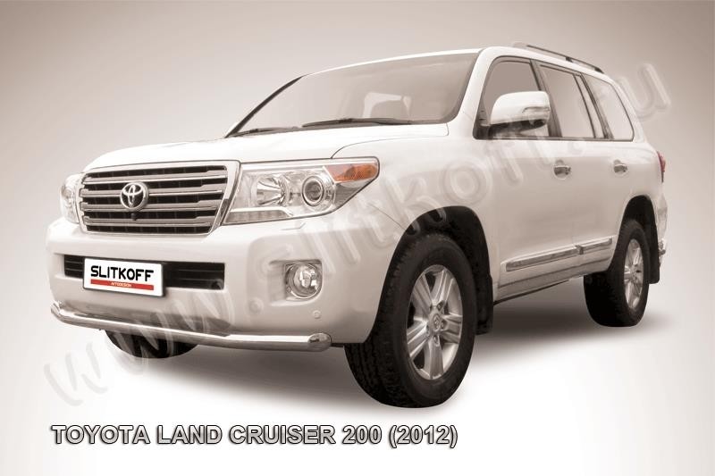 Slitkoff TLC2-12-005 защита переднего бампера d76 Toyota Land Cruiser 200 (2012)