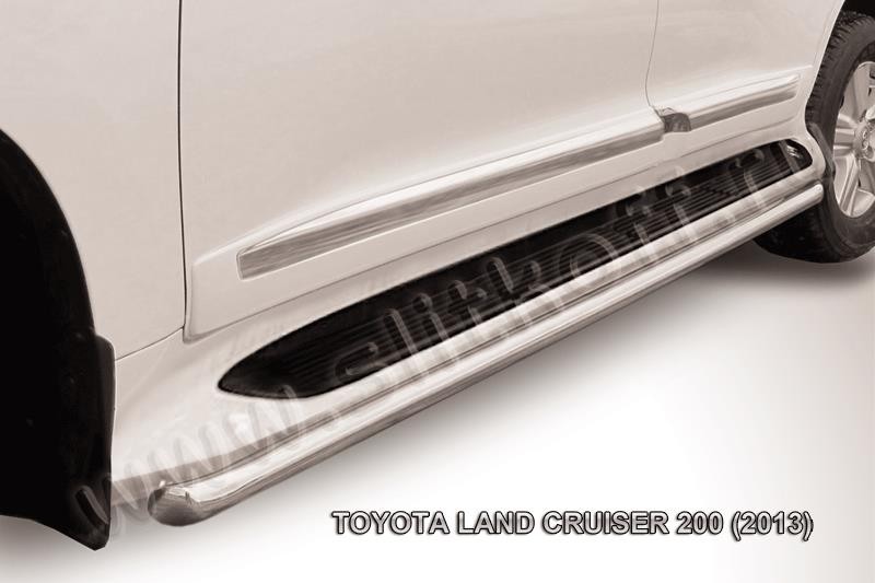 Slitkoff TLC2-13-013 защита штатного порога d57 Toyota Land Cruiser 200 (2013)