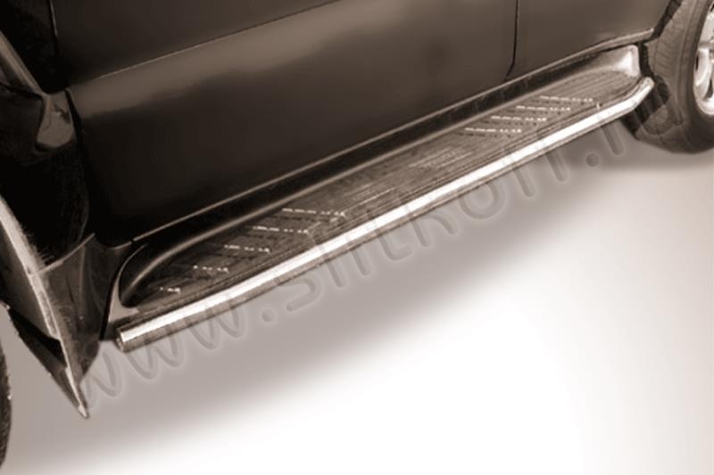 Slitkoff TLCP004 защита штатного порога d42 Toyota Land Cruiser Prado (2003)