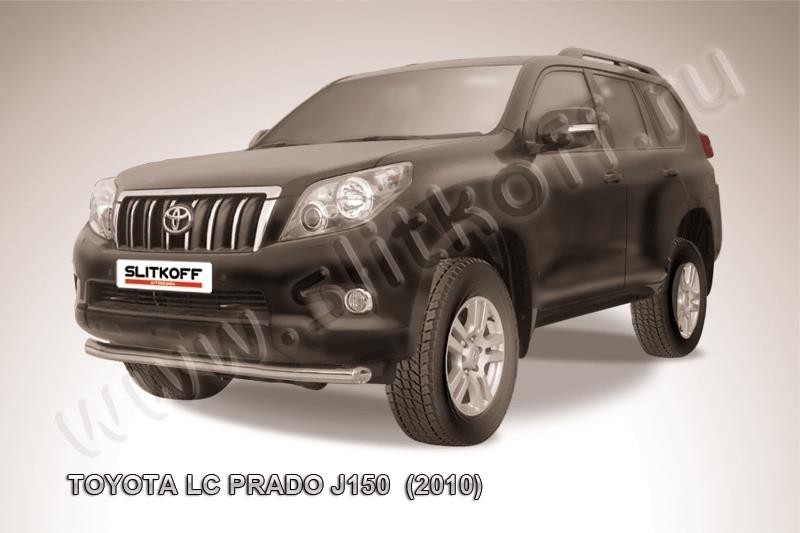 Slitkoff TOP008 защита переднего бампера d76 Toyota Land Cruiser Prado (2010)