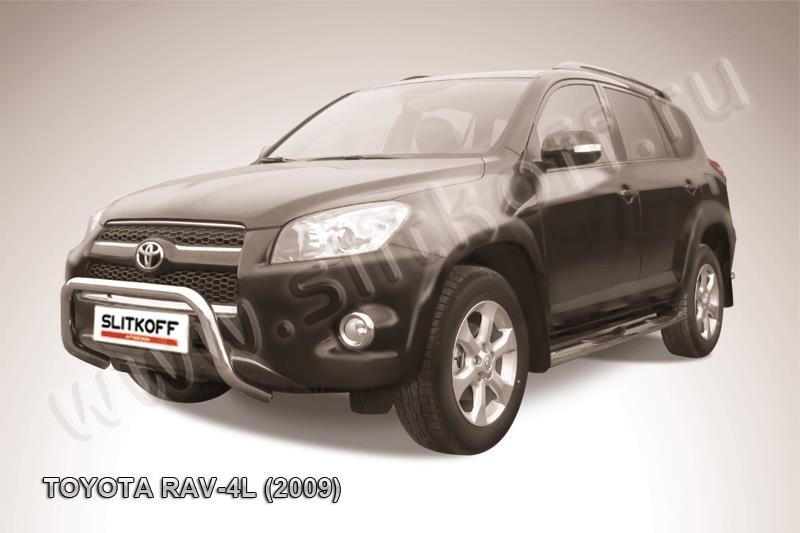 Slitkoff TR409L-004 кенгурятник d57 низкий Toyota RAV4 L (2009)