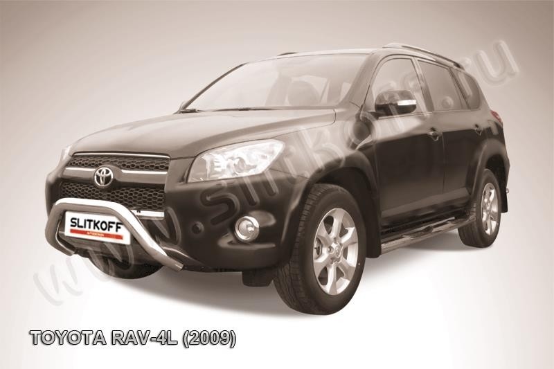 Slitkoff TR409L-006 кенгурятник d76 "мини" Toyota RAV4 L (2009)